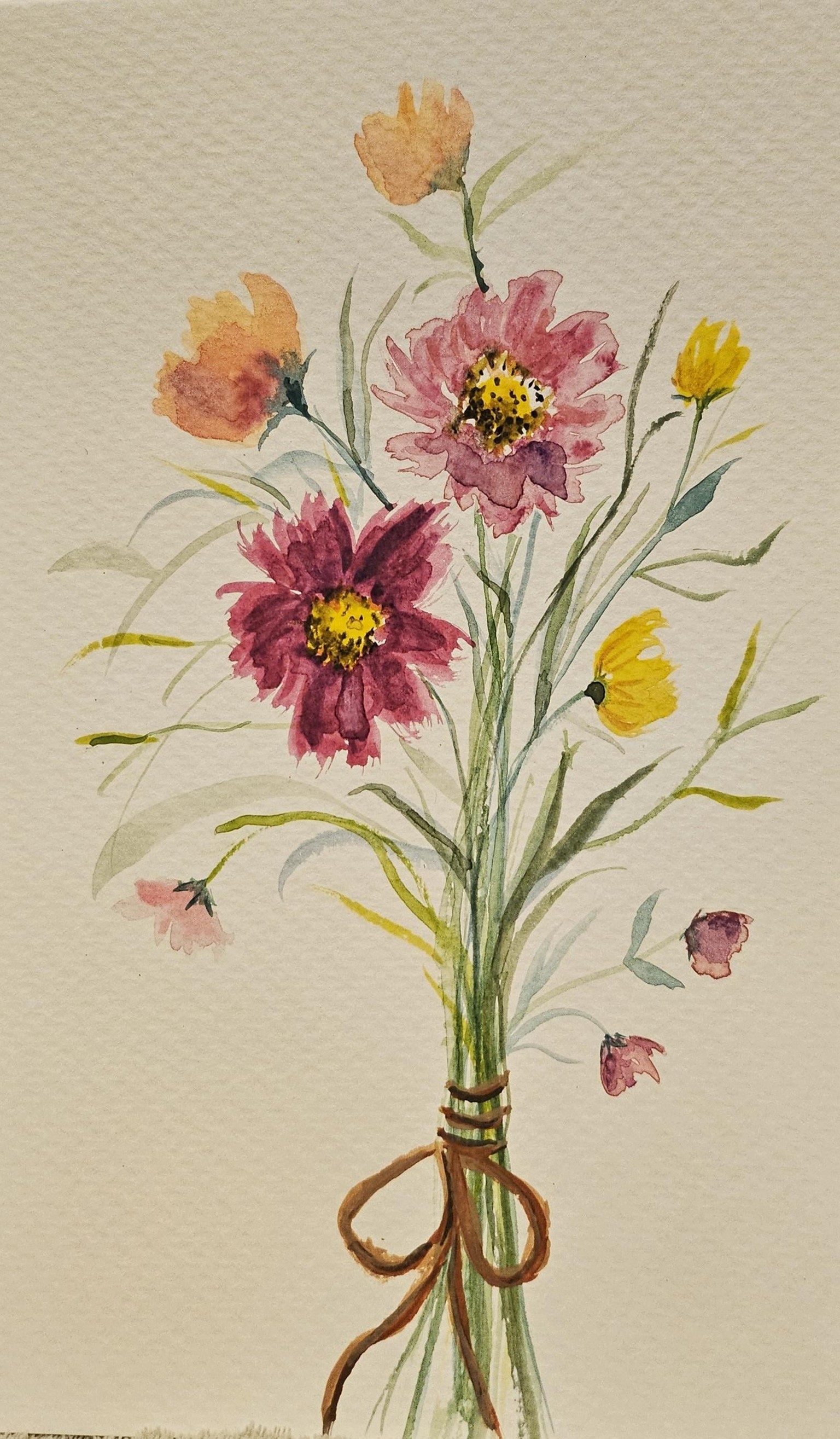 Cosmos and Pansies - image 1 - student project