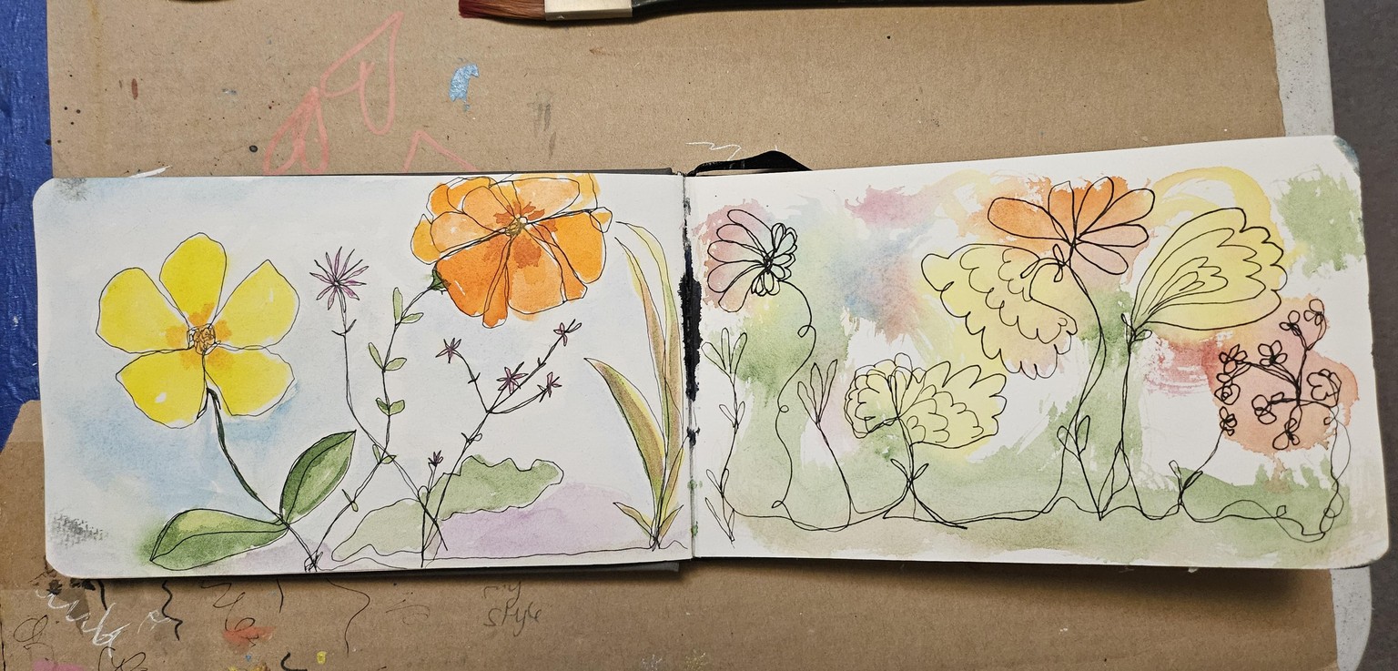 Playtime Fun in my Sketchbook - image 1 - student project
