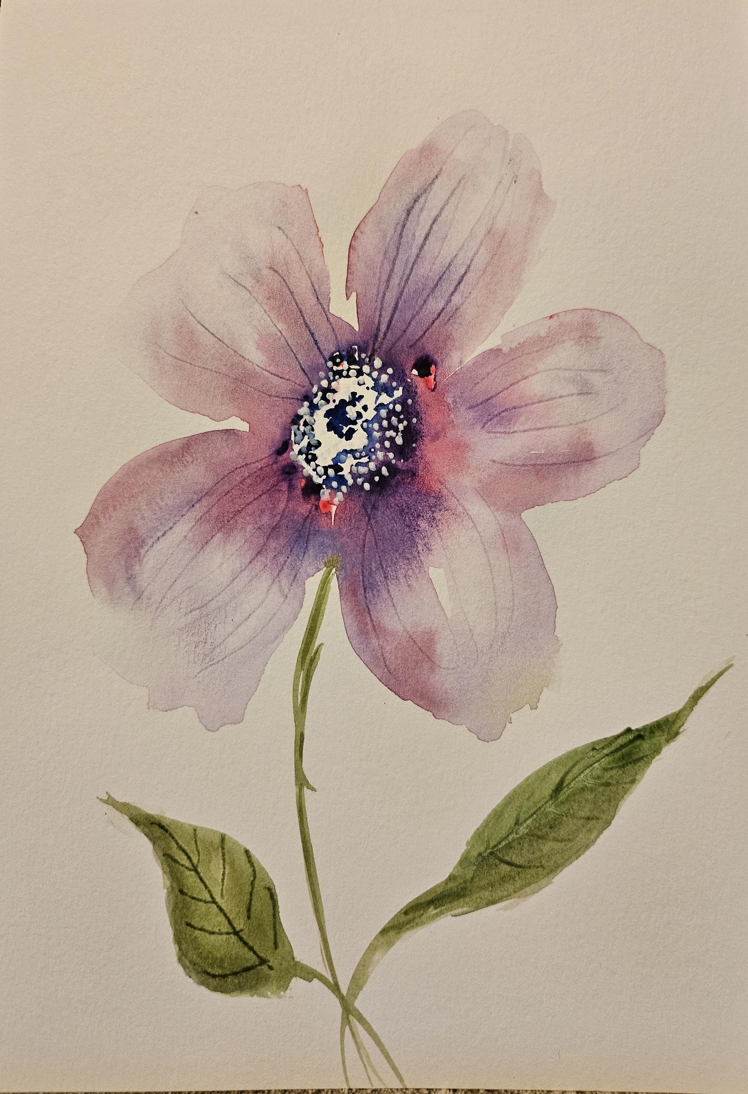 Simple Flower using Scratching Method - image 1 - student project