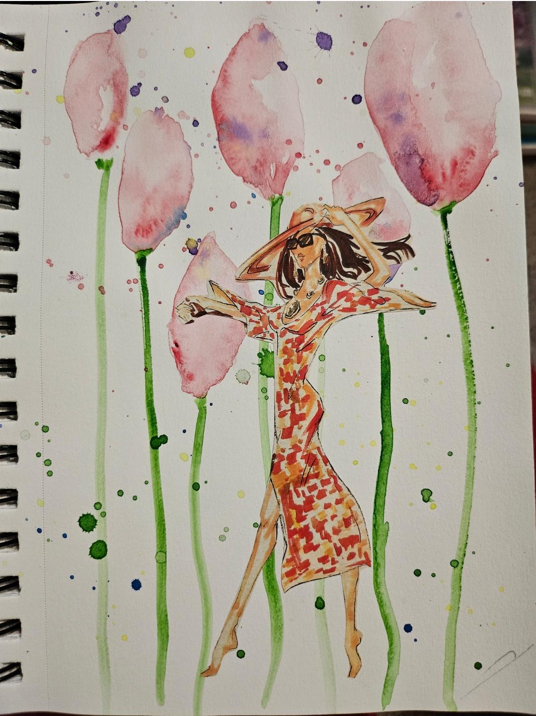 Magazine Figure Art - image 3 - student project