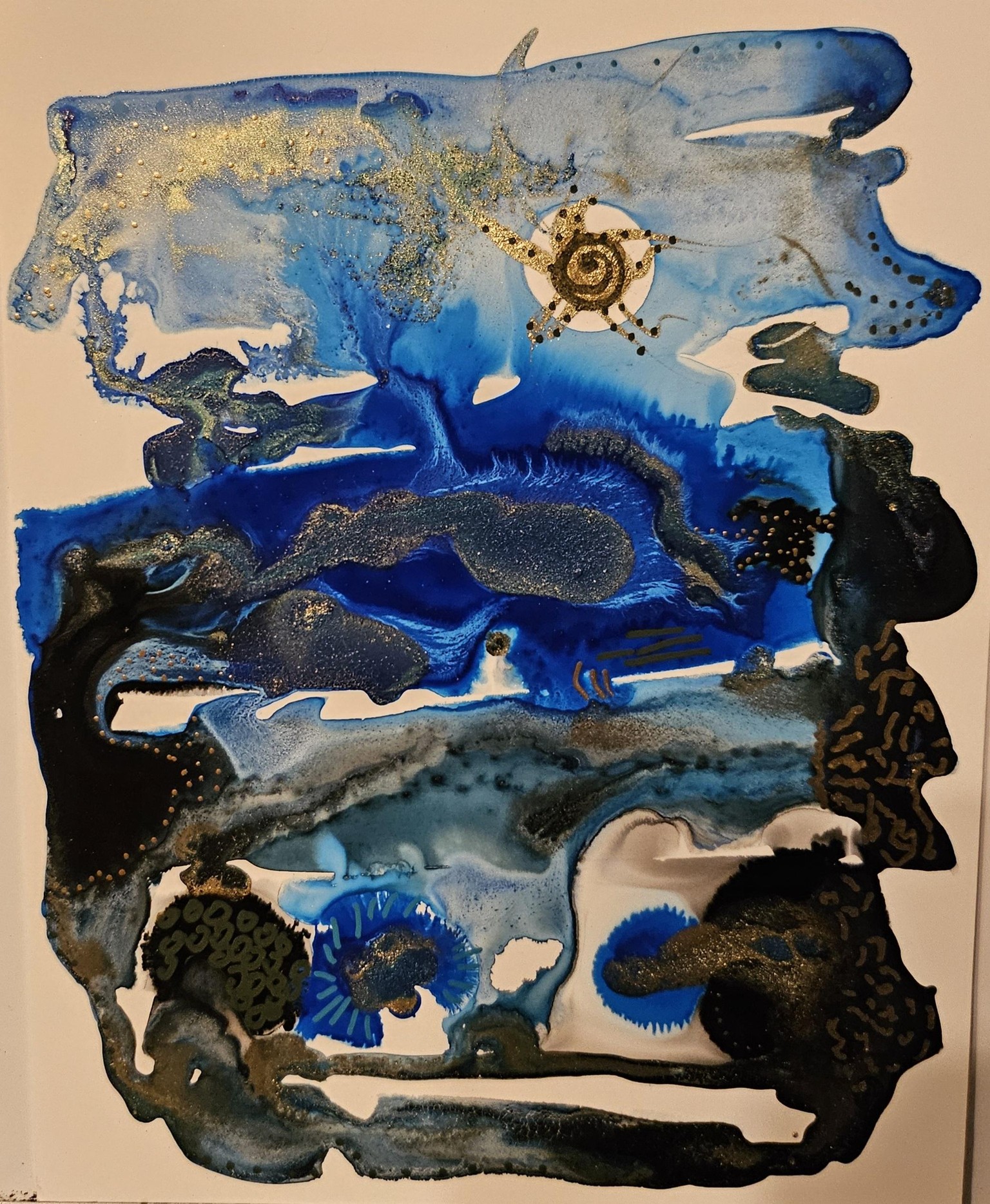 Fun with Ink on Mineral Paper - image 3 - student project