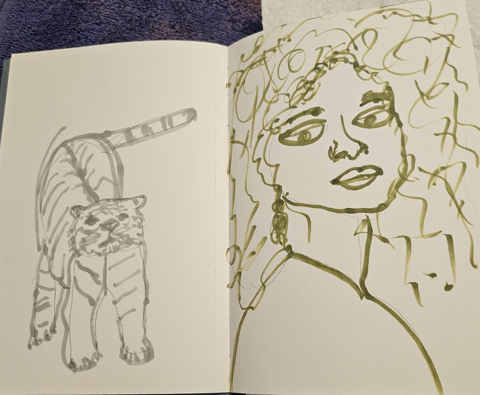 Timed and 360 Sketchbook Fun - image 5 - student project