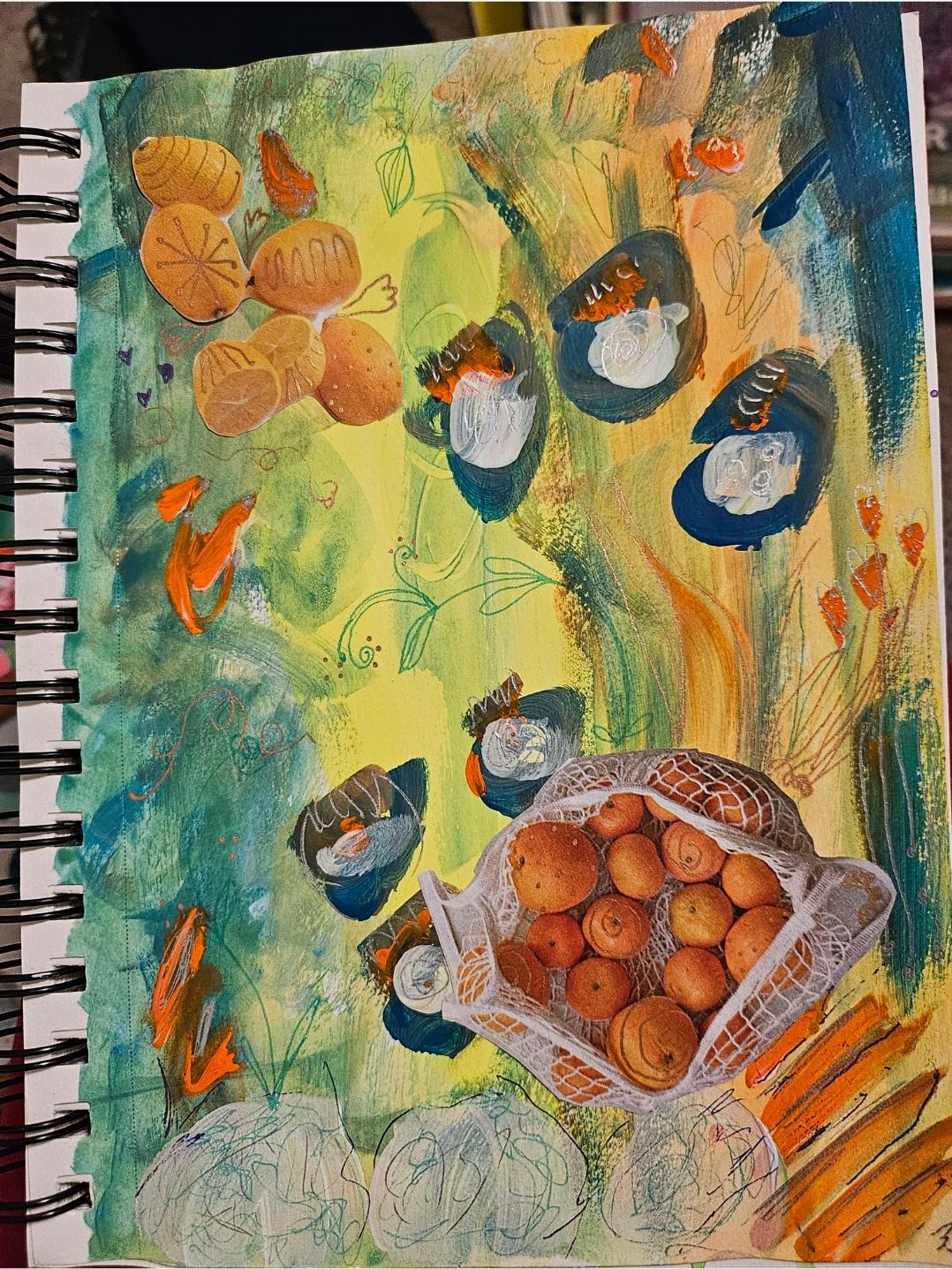 Magazine Figure Art - image 2 - student project