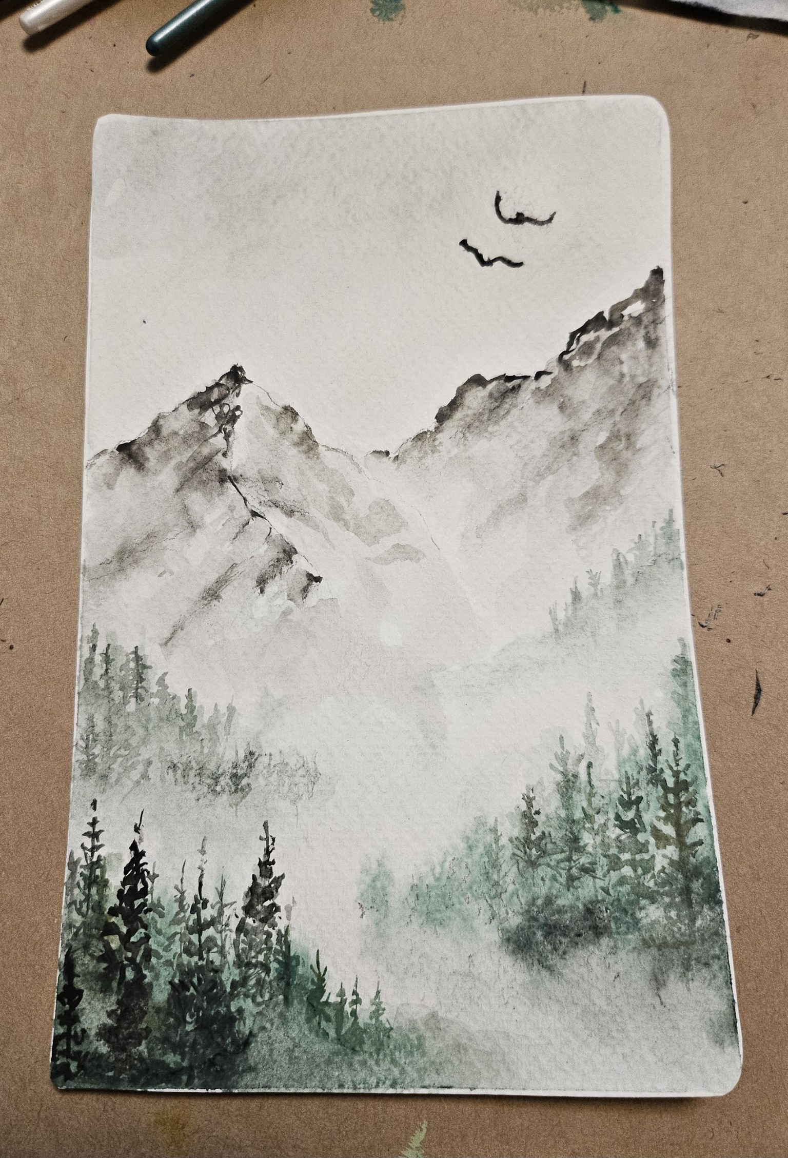 Misty Mountain - image 1 - student project