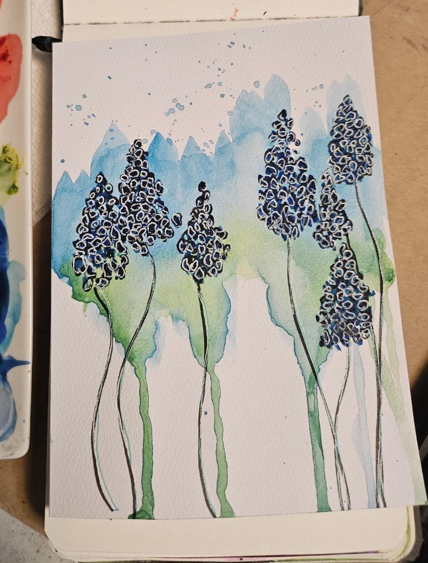 Splashy Flowers - image 2 - student project