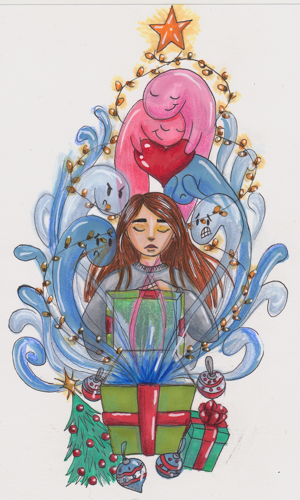 Illustration to my letter and mini project - image 1 - student project