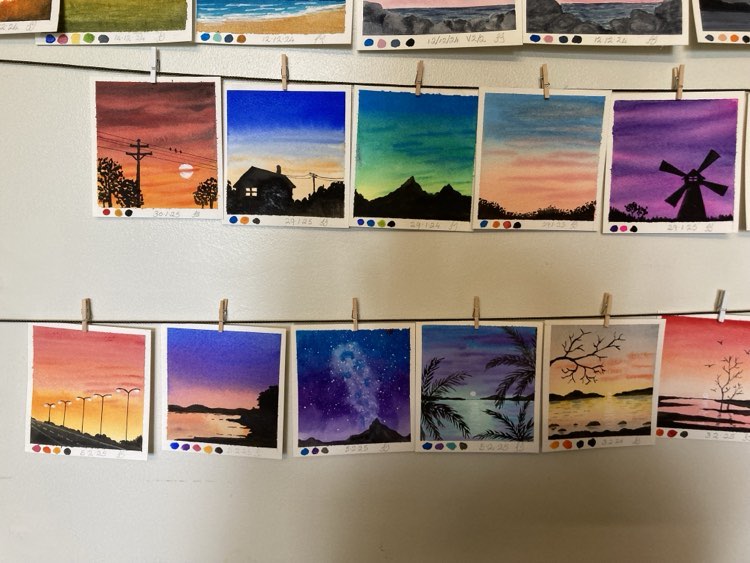 Silhouettes on bold skies - image 1 - student project