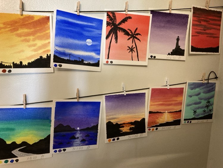 Silhouettes on bold skies - image 3 - student project