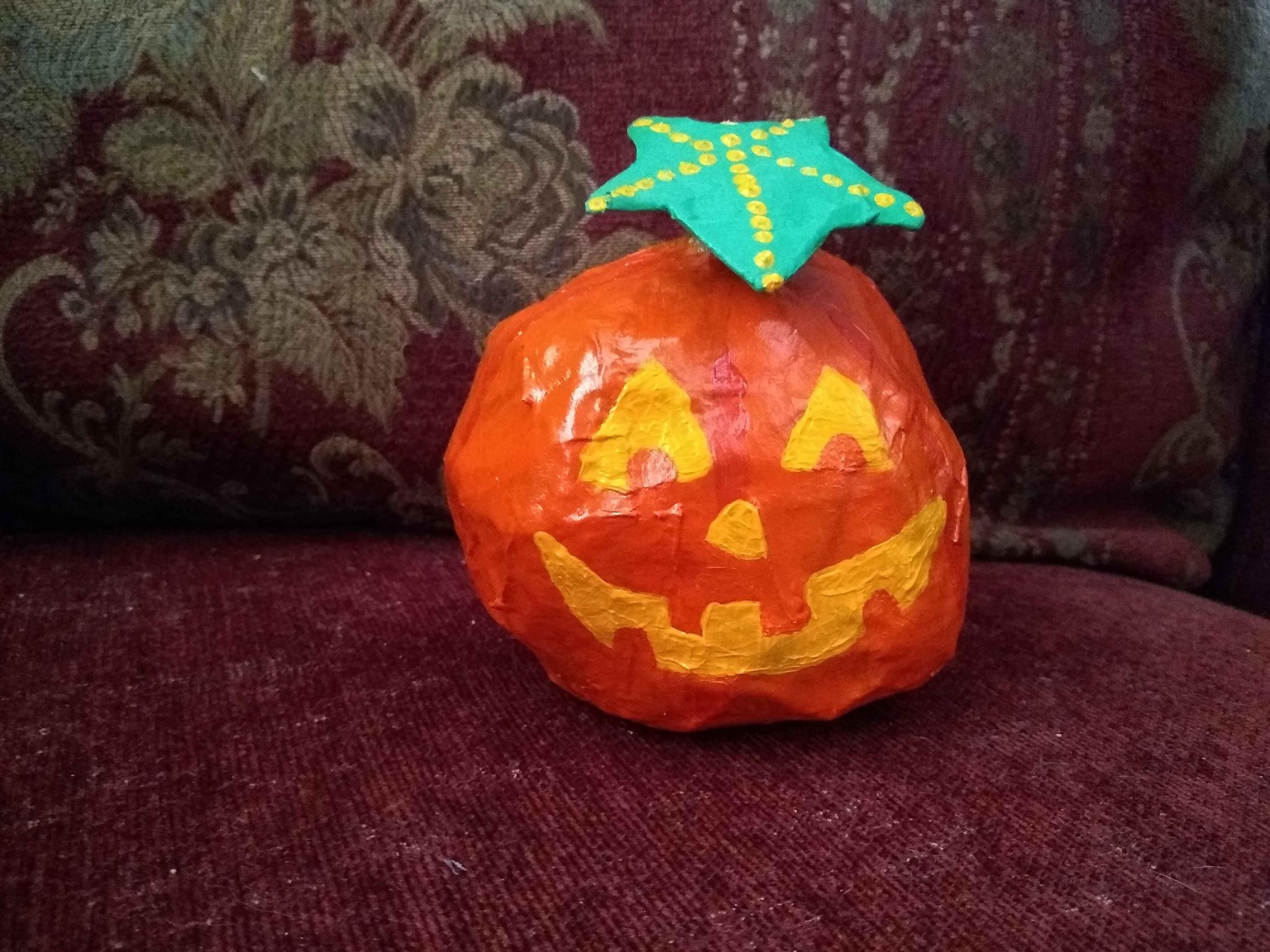 Halloween paper mache - image 3 - student project