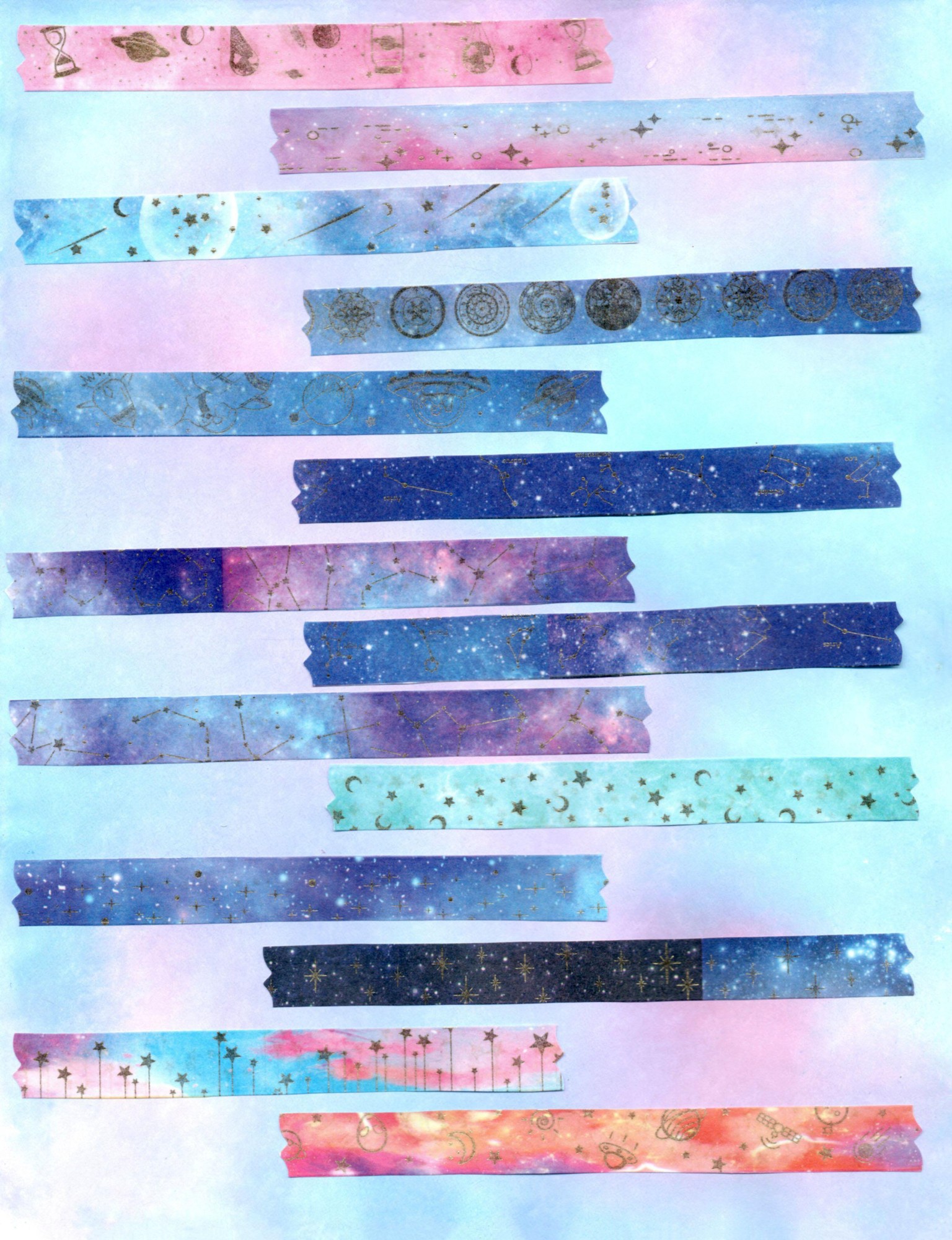 washi tape swatches - image 2 - student project