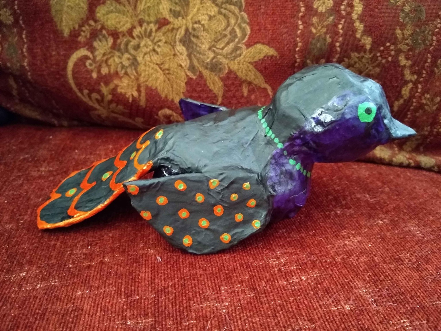 Halloween paper mache - image 2 - student project