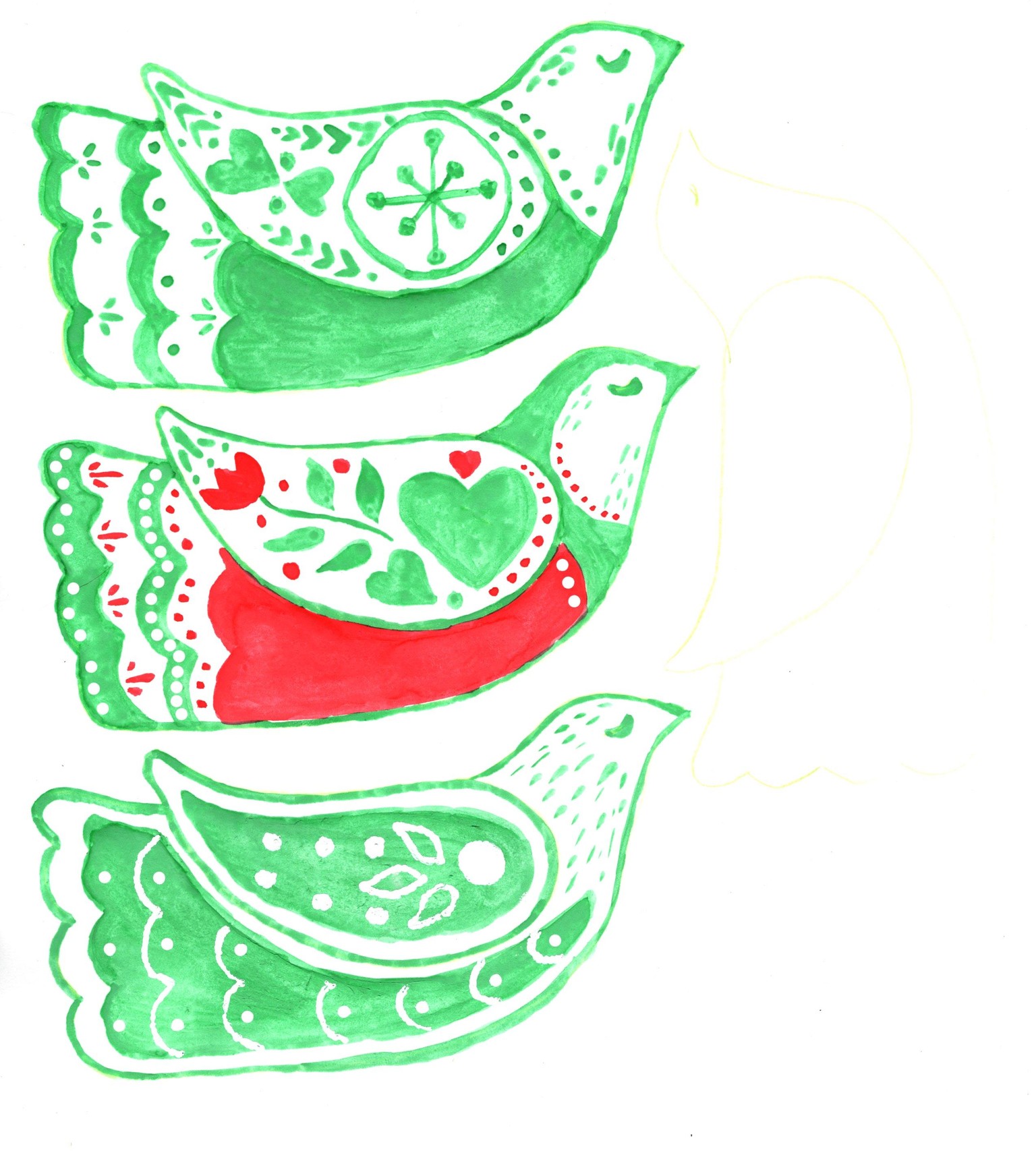 Scandinavian birds - image 2 - student project