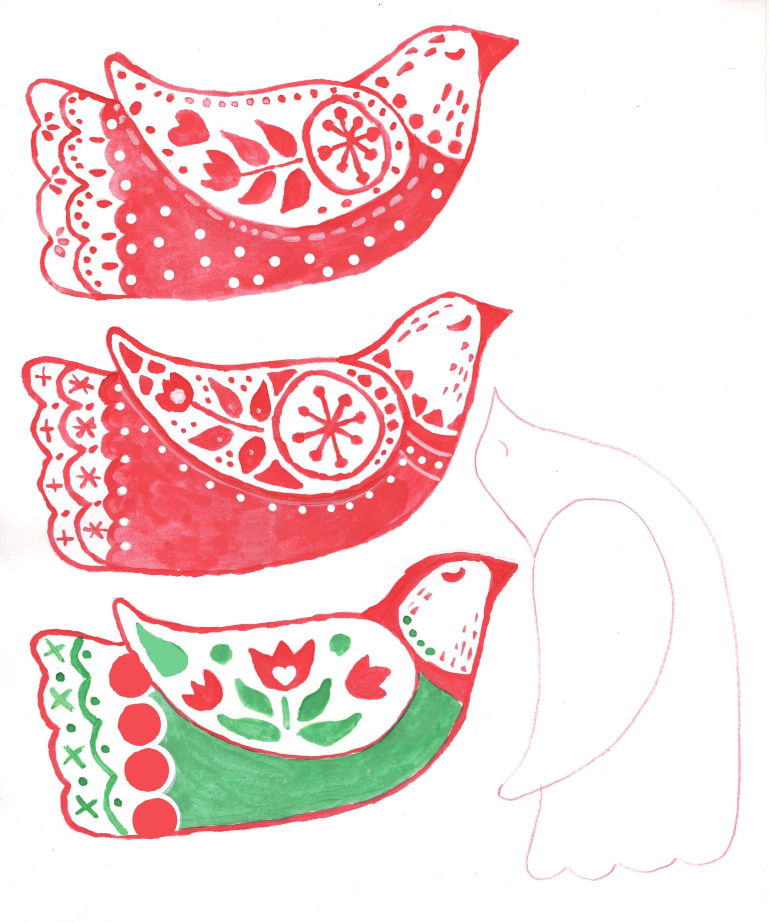 Scandinavian birds - image 1 - student project