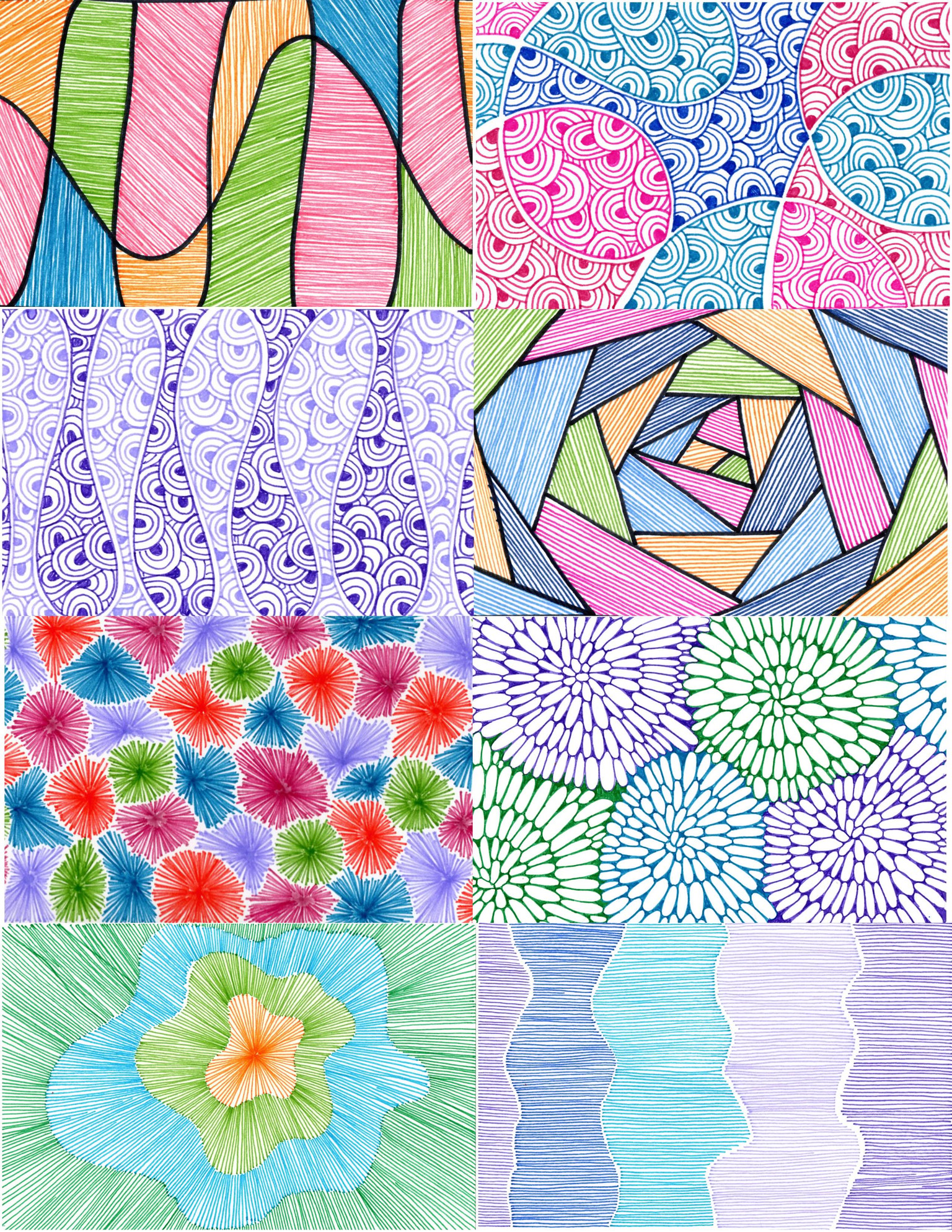 meditative doodles - image 1 - student project