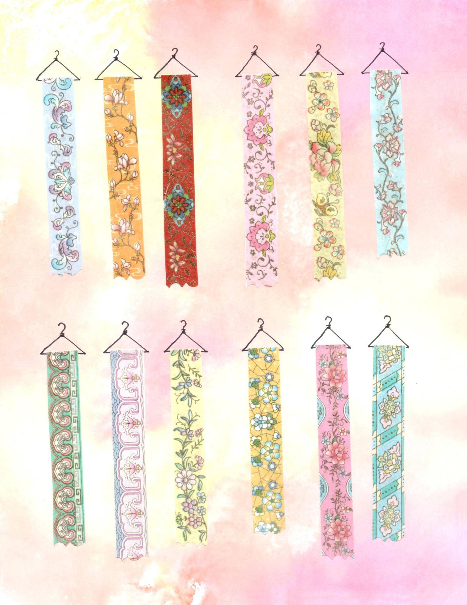 washi tape swatches - image 1 - student project
