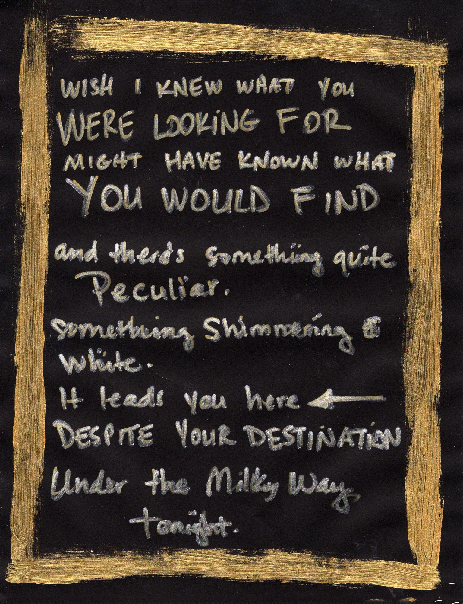 Under the Milky Way - image 1 - student project