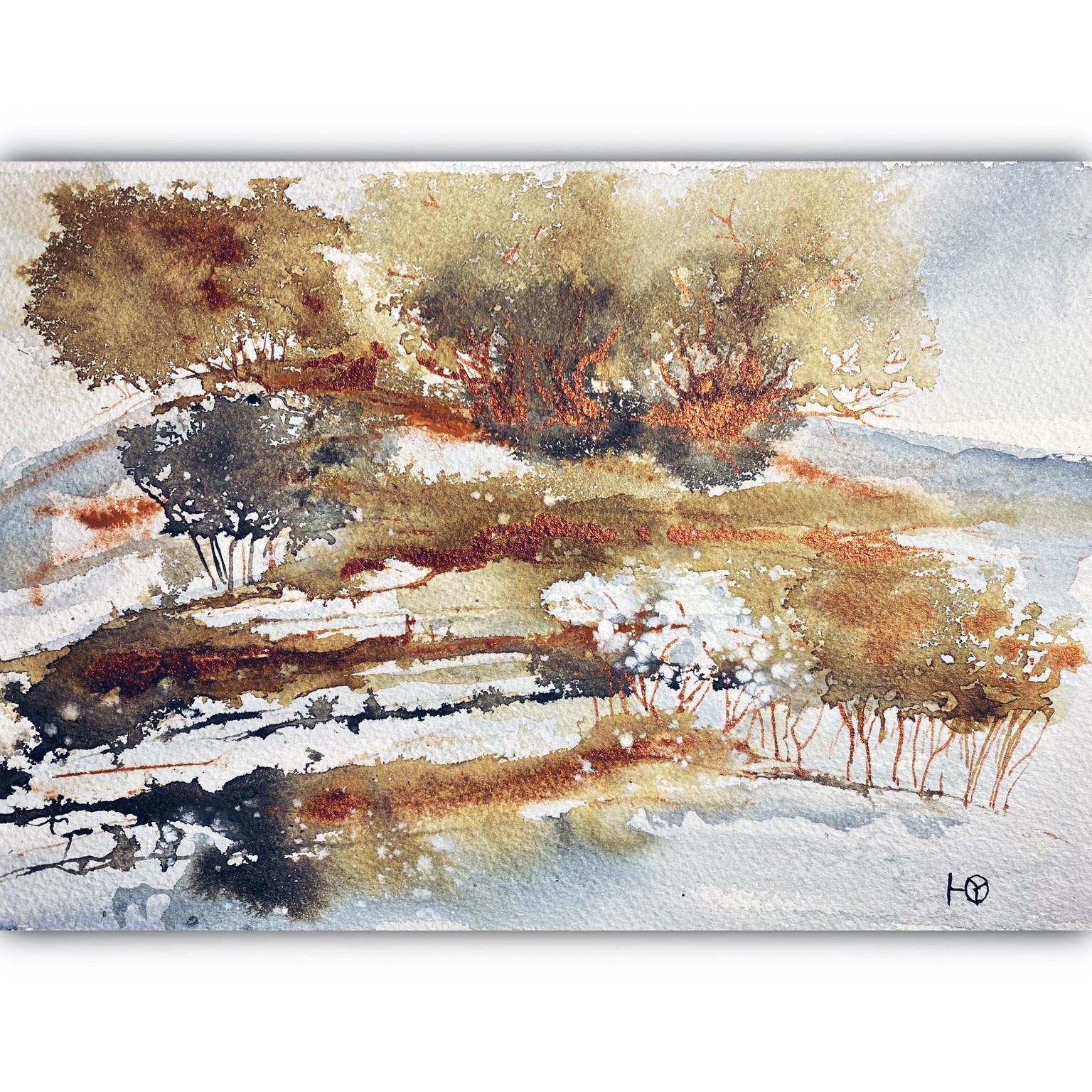 Abstract landscape - image 1 - student project
