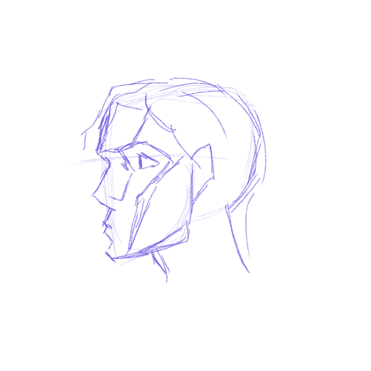 Sketches face structure - image 6 - student project