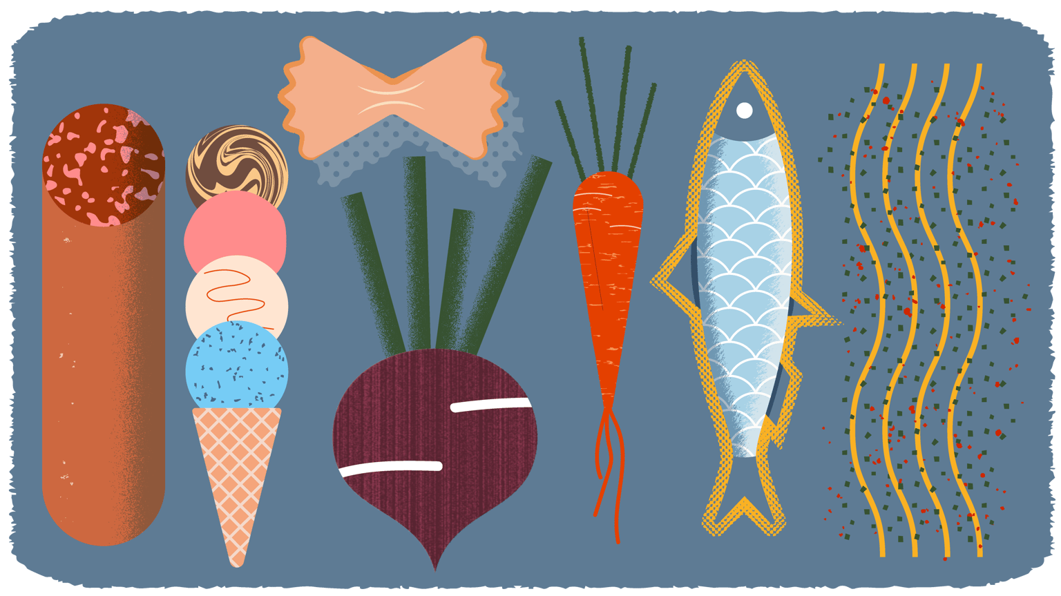 Unflat: Make Vector Textures from Scratch in Adobe Illustrator CC - image 1 - student project