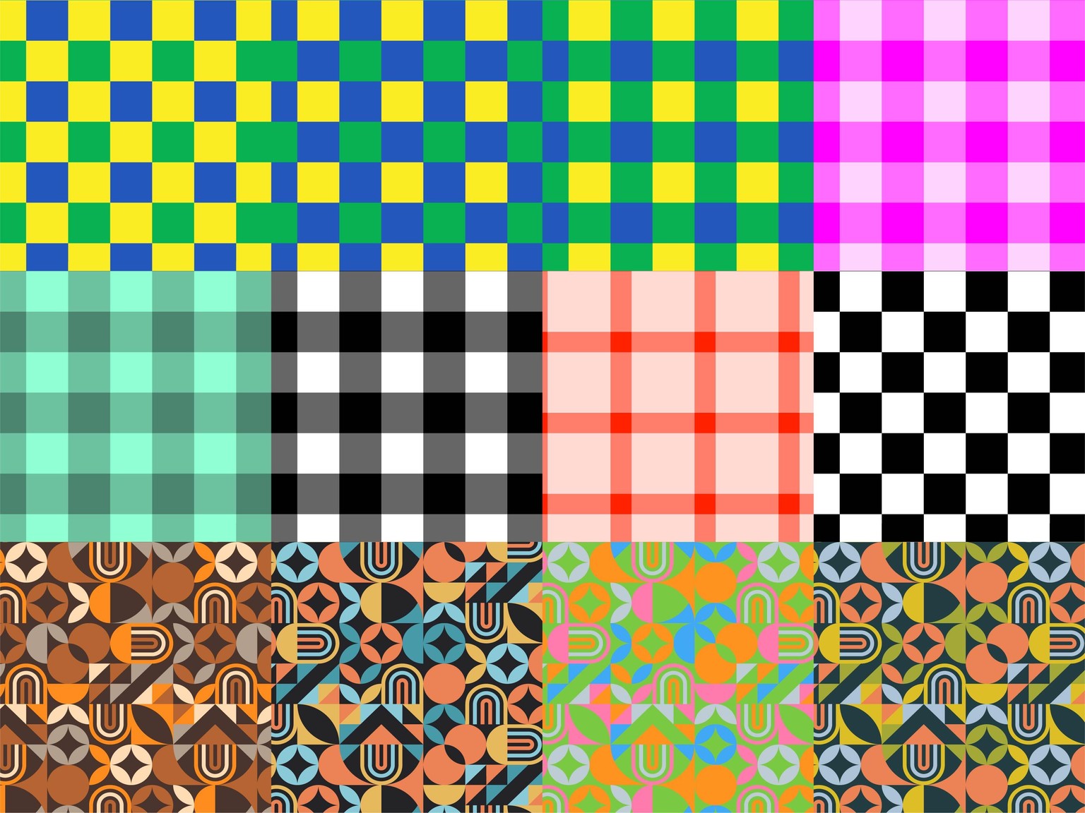 Geometric Patterns: Simple to Sophisticated Repeats in Adobe Illustrator - image 3 - student project
