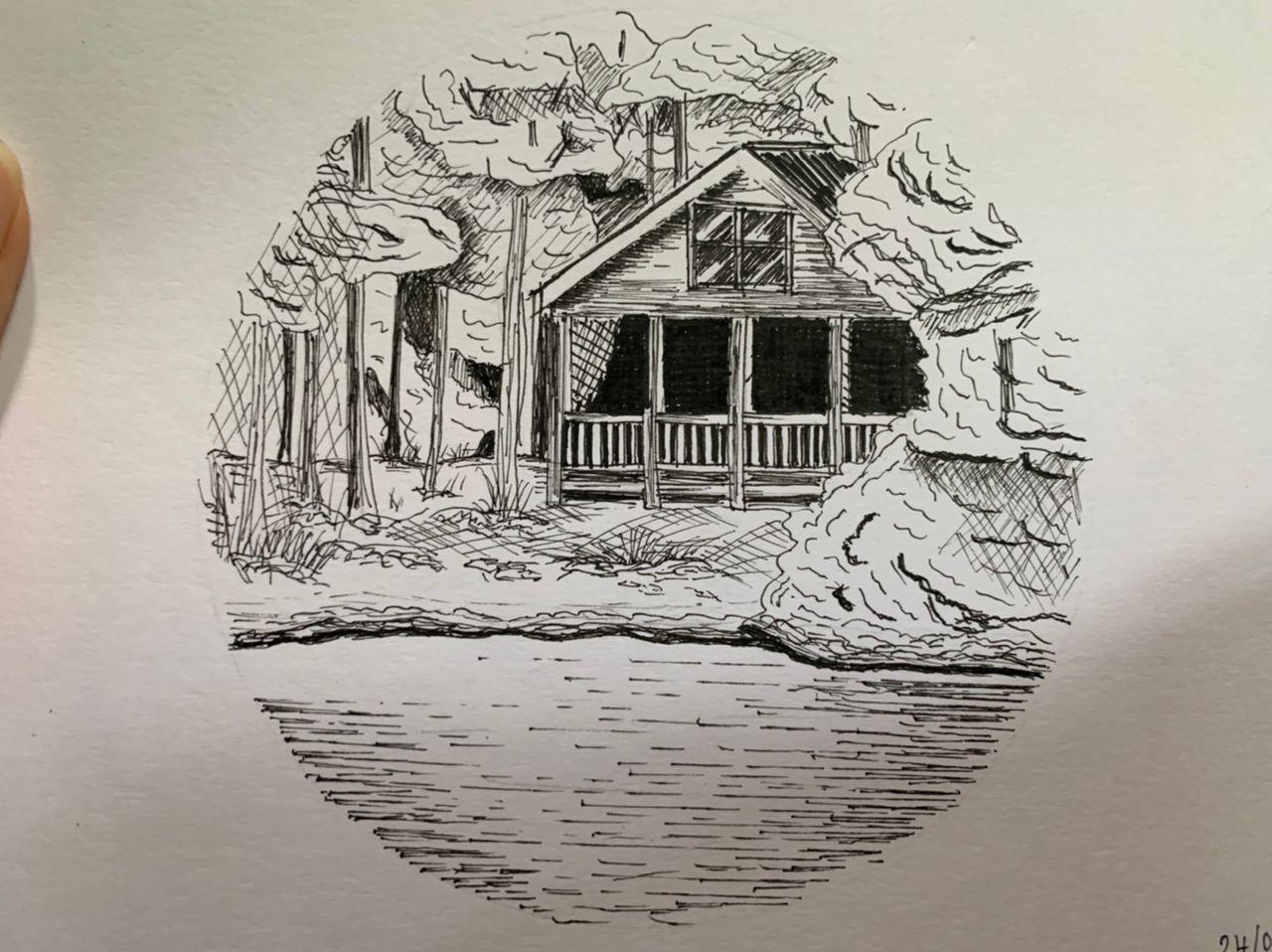Pen Drawing with Sam Gillett - image 1 - student project