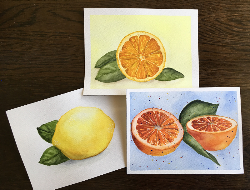 Citrus Fruit Study - image 1 - student project