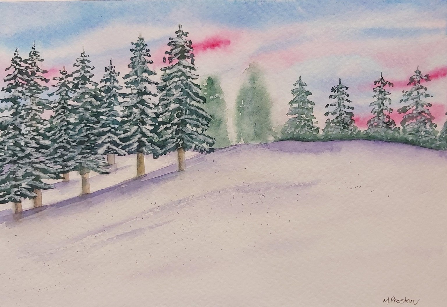 Snowy Landscape - image 1 - student project