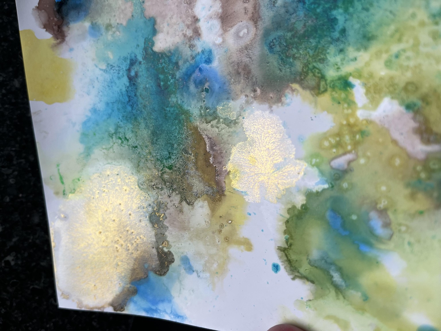Galaxy ink alcohol - image 2 - student project