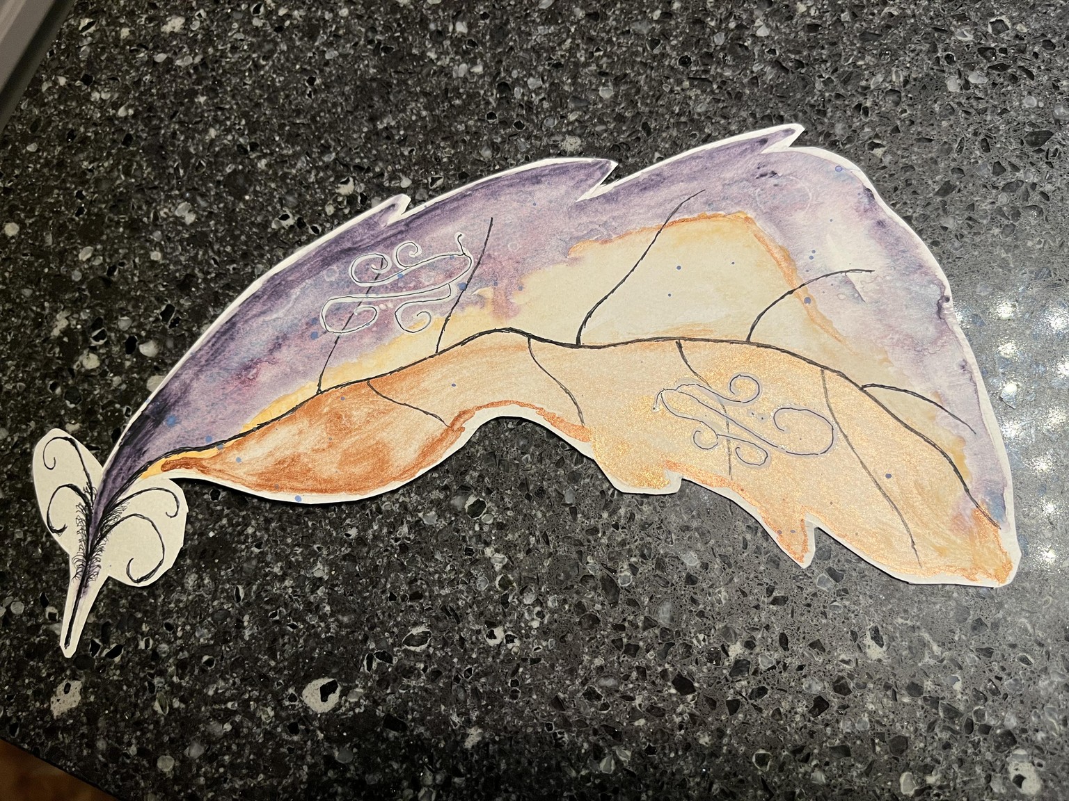 My singel feather - image 1 - student project