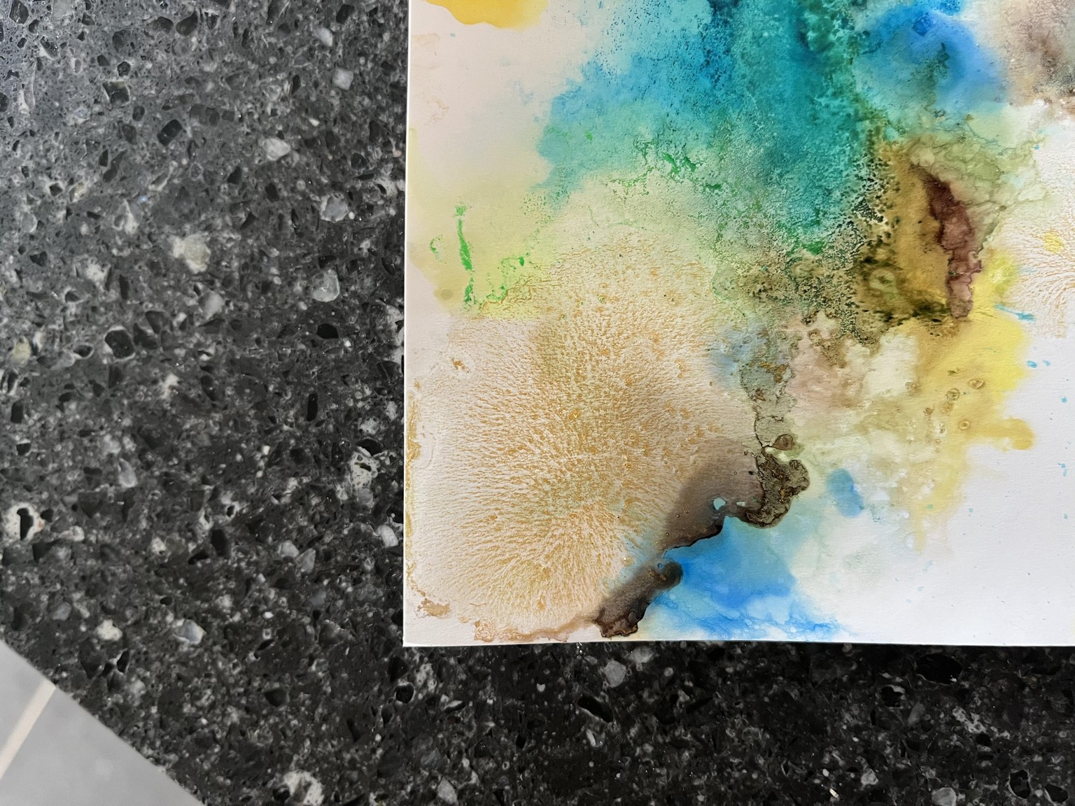 Galaxy ink alcohol - image 1 - student project
