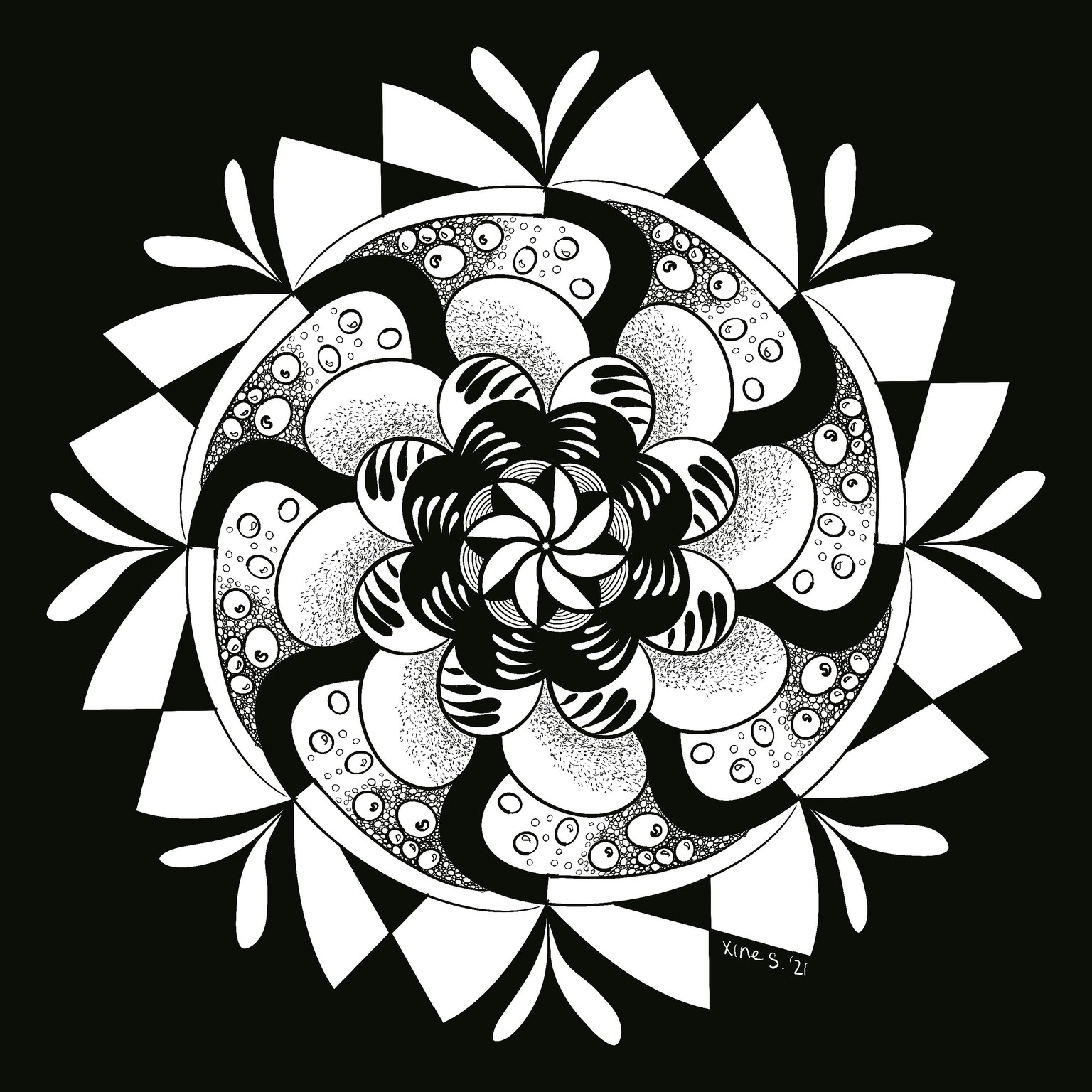 Mandala - image 1 - student project