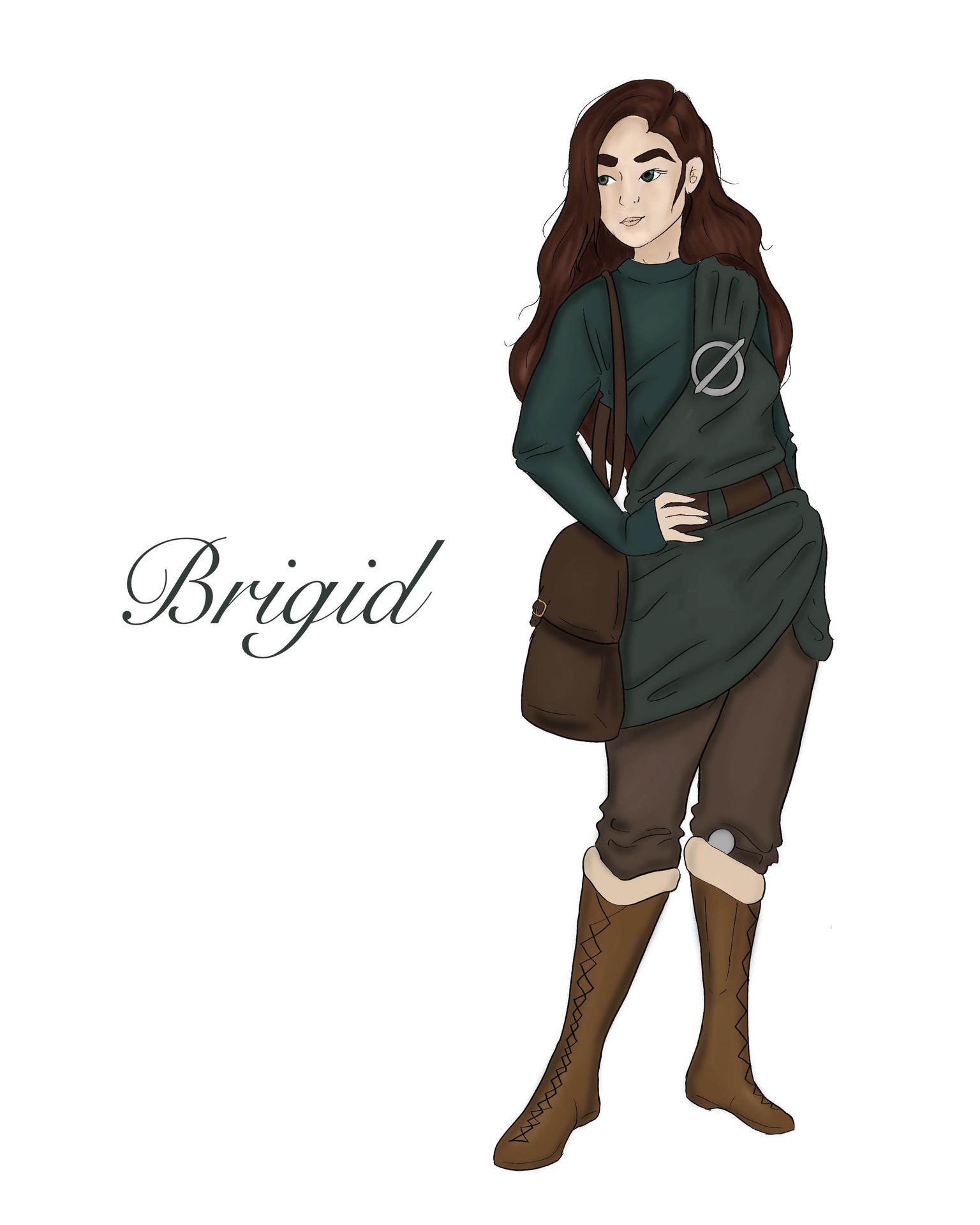 Brigid from the Crest of Acra - image 1 - student project