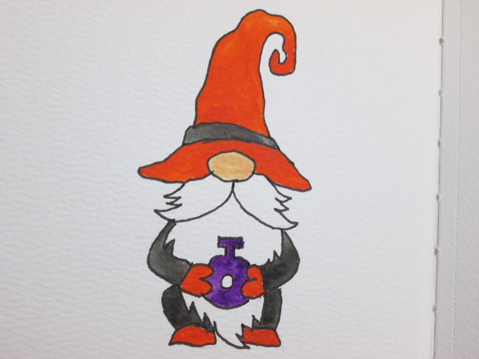 Halloween Gnome - image 1 - student project