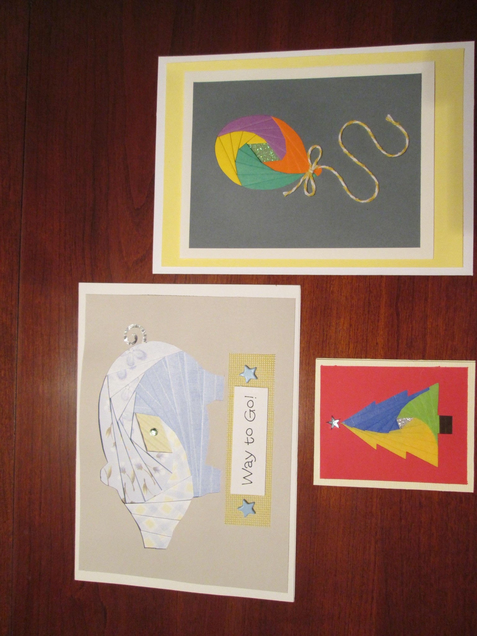 Iris Fold Cards - image 2 - student project