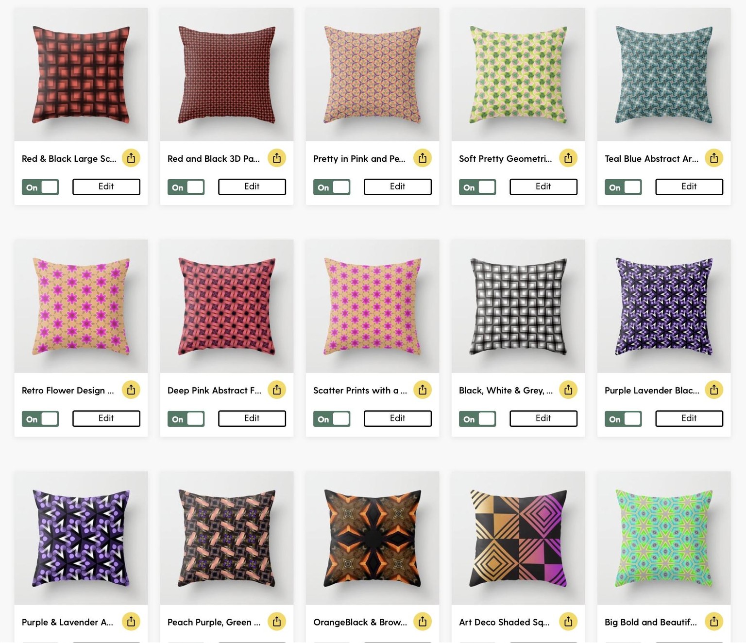 My Society6 Shop - PeachPineappleCreative - image 1 - student project