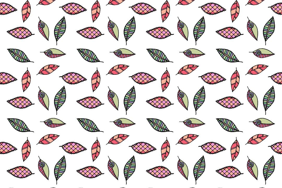Color ways for the leaves pattern - image 1 - student project