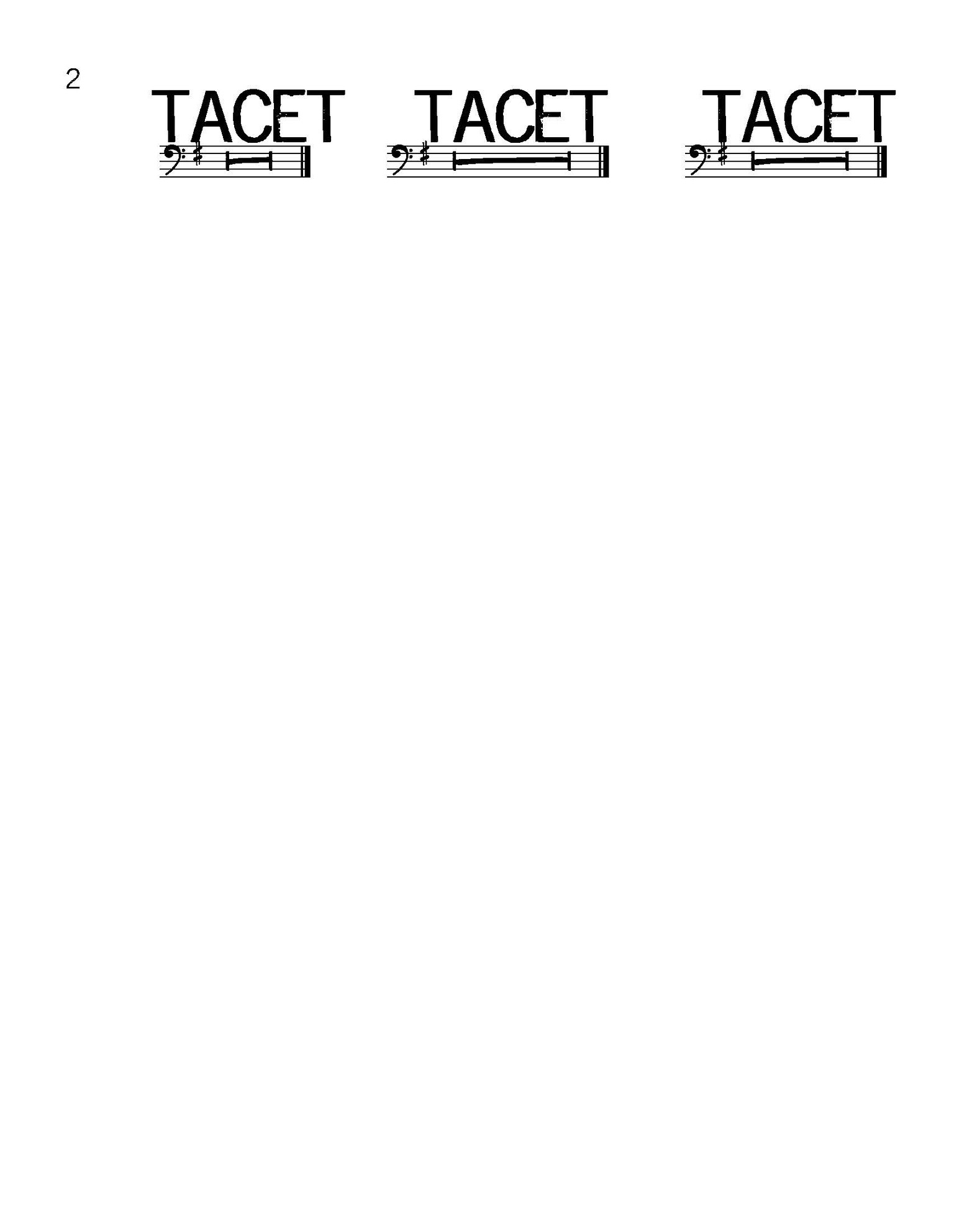 Bass Sheet Music - image 3 - student project