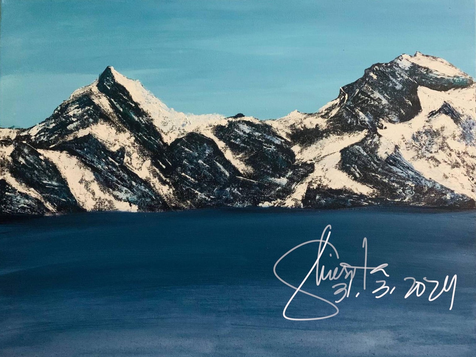 Himalayas Snowy Mountain - image 1 - student project