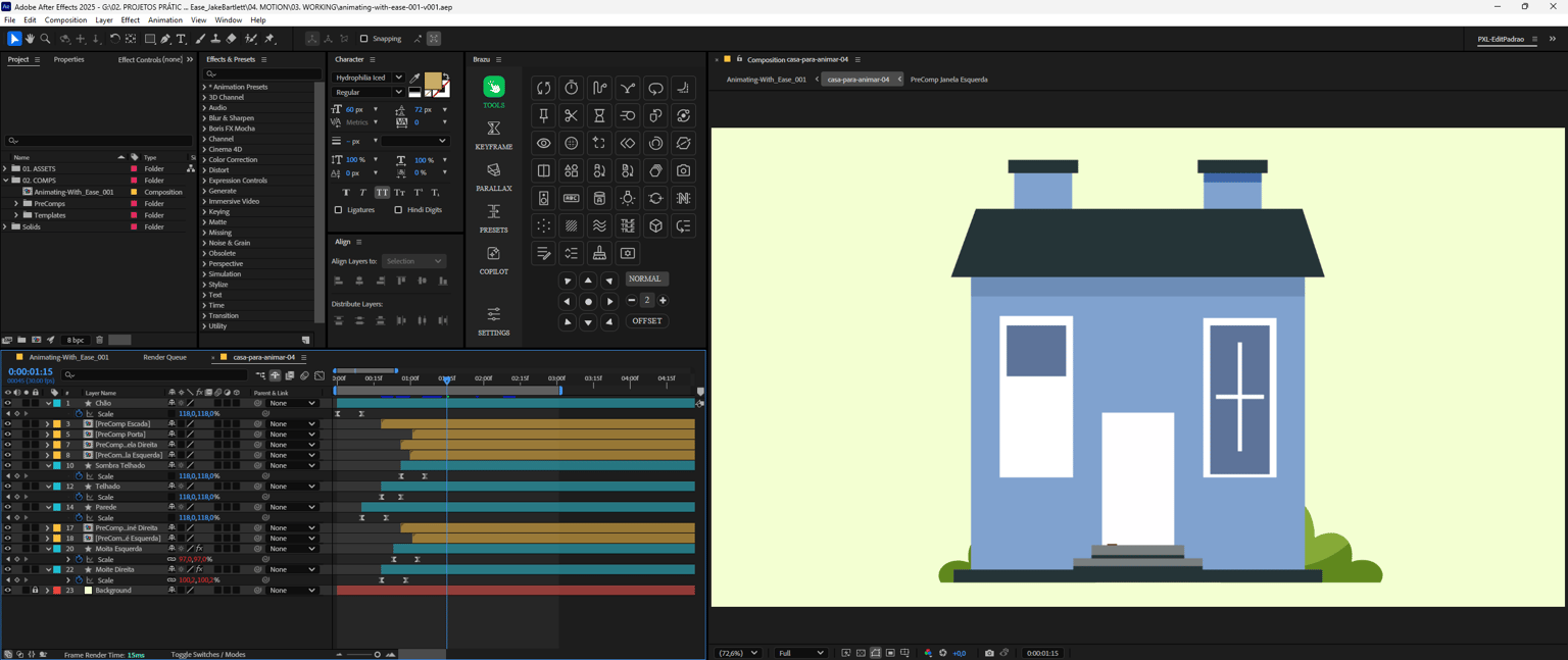 Render final do projeto do curso Animating With Ease V1 - image 4 - student project
