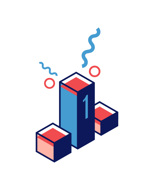 Isometric Winners Ladder - image 1 - student project