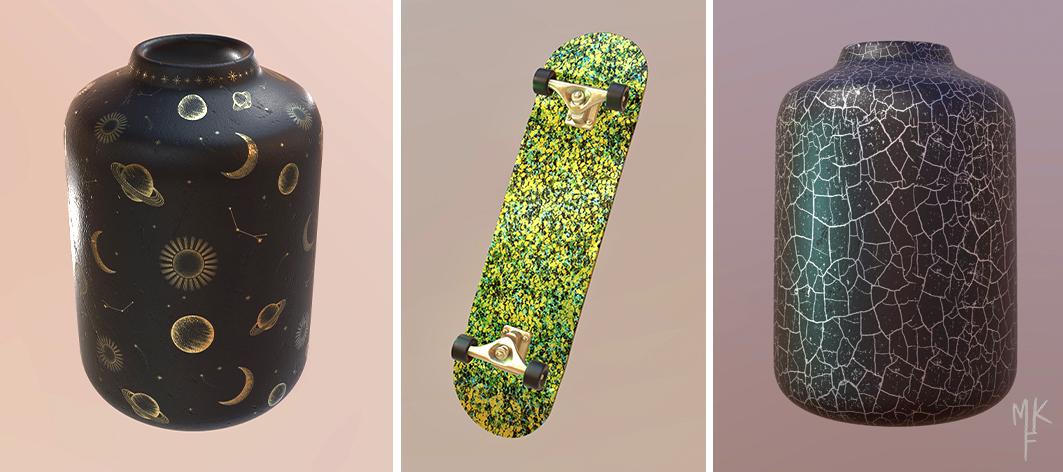 My first 3D models on Procreate 5.2! - image 2 - student project