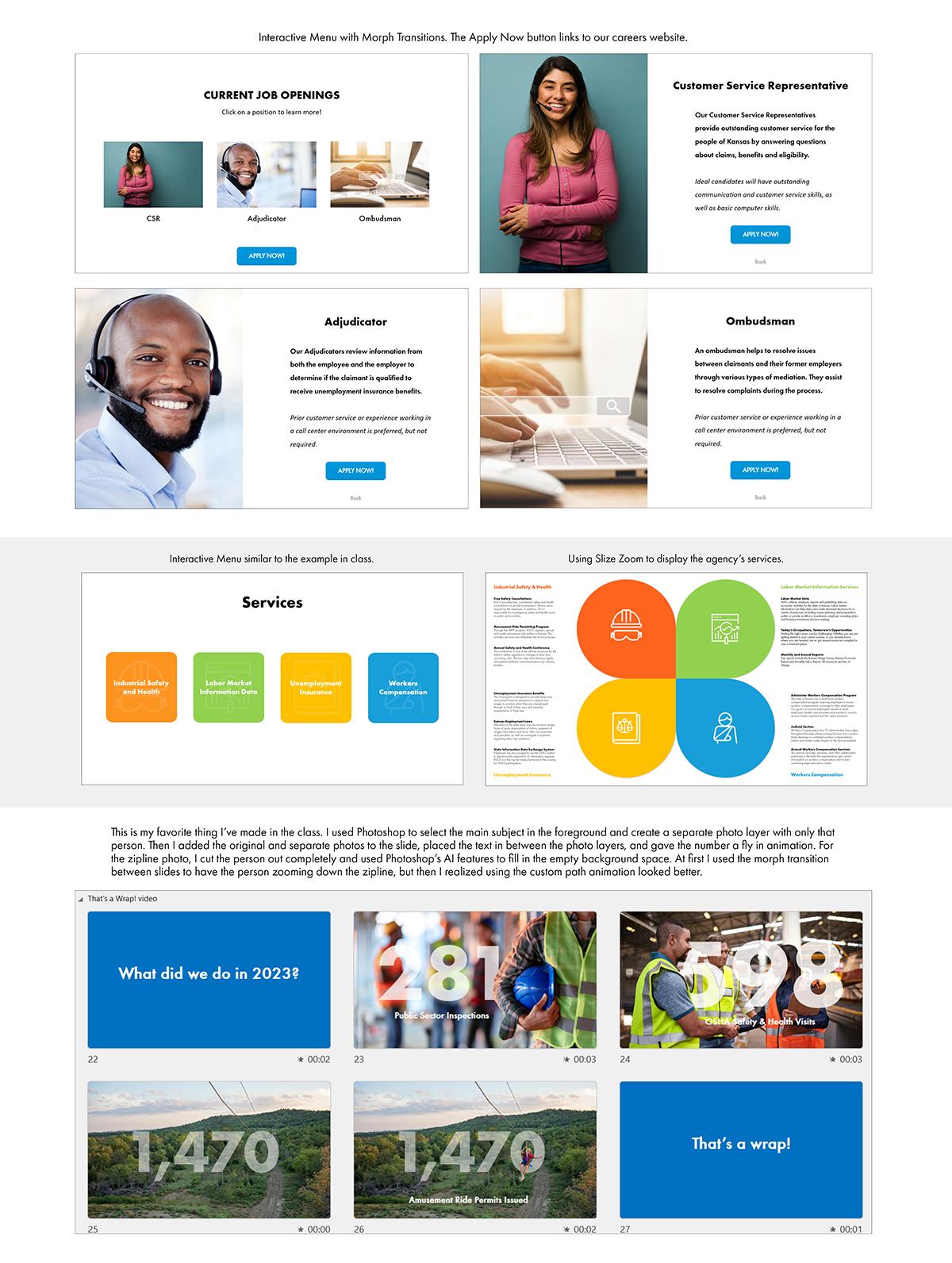 Interactive Menu and Slide Zoom - image 1 - student project