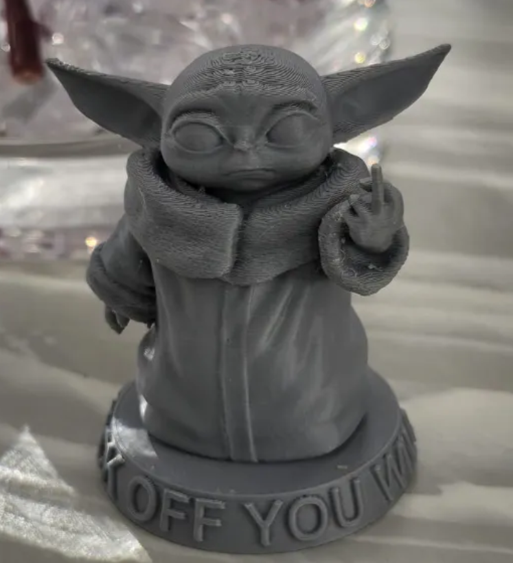 Angry Baby Yoda - image 1 - student project