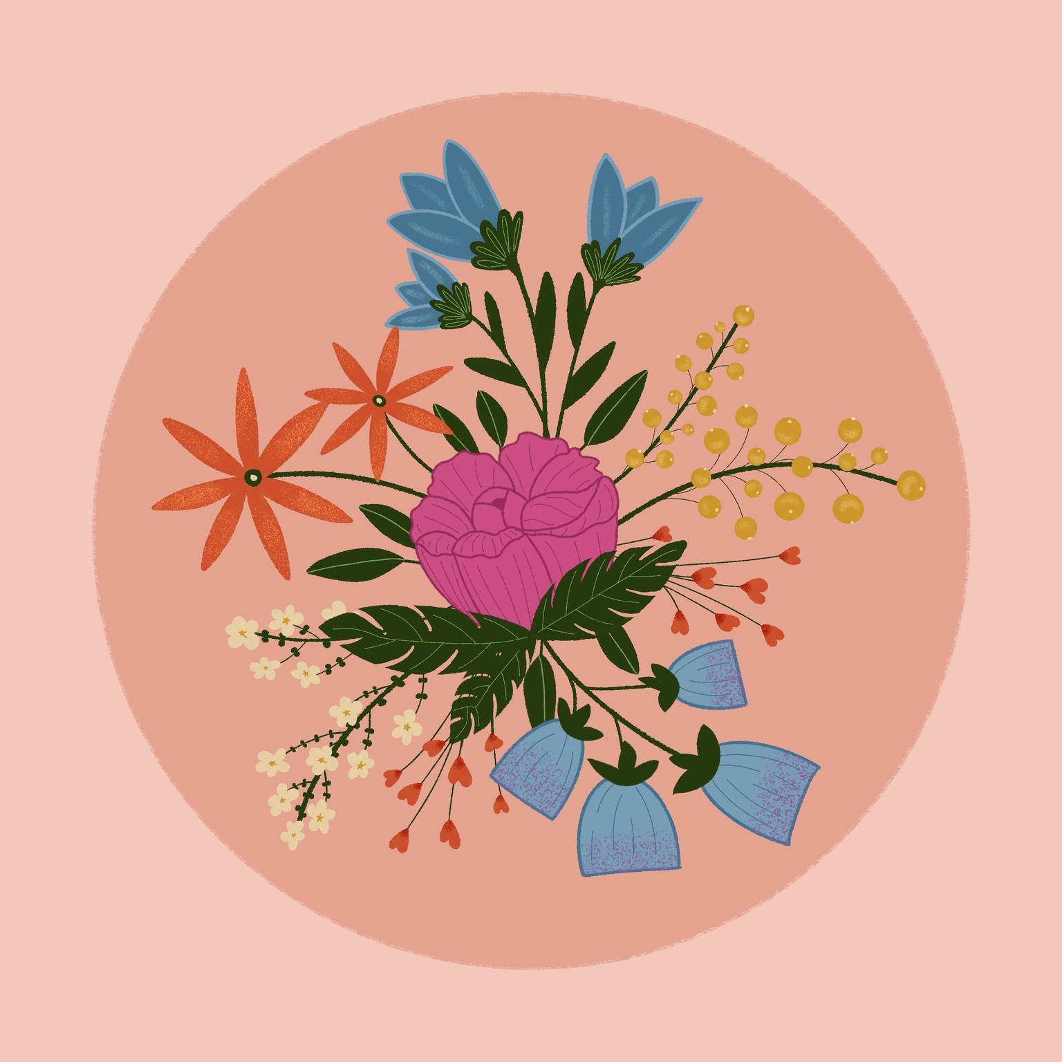 My Floral Illustrations - image 2 - student project