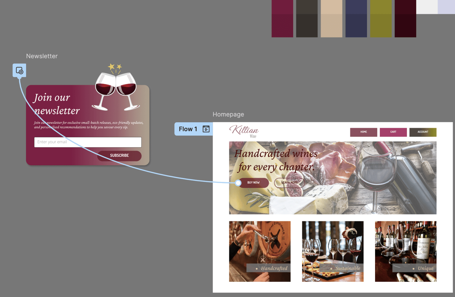 Figma essentials - image 5 - student project