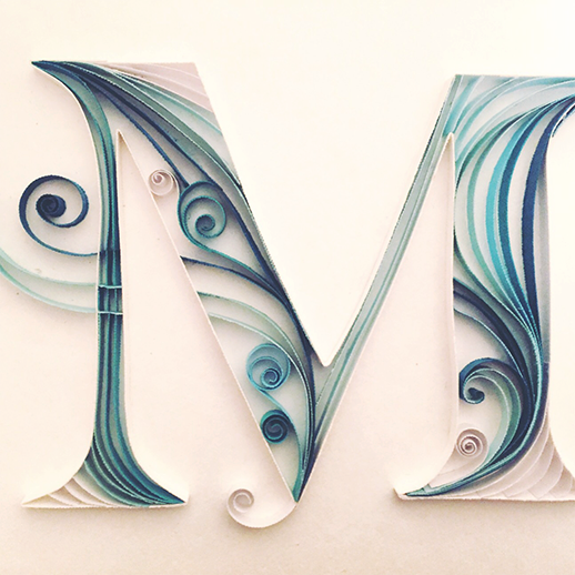 First attempt at paper quilling - image 4 - student project