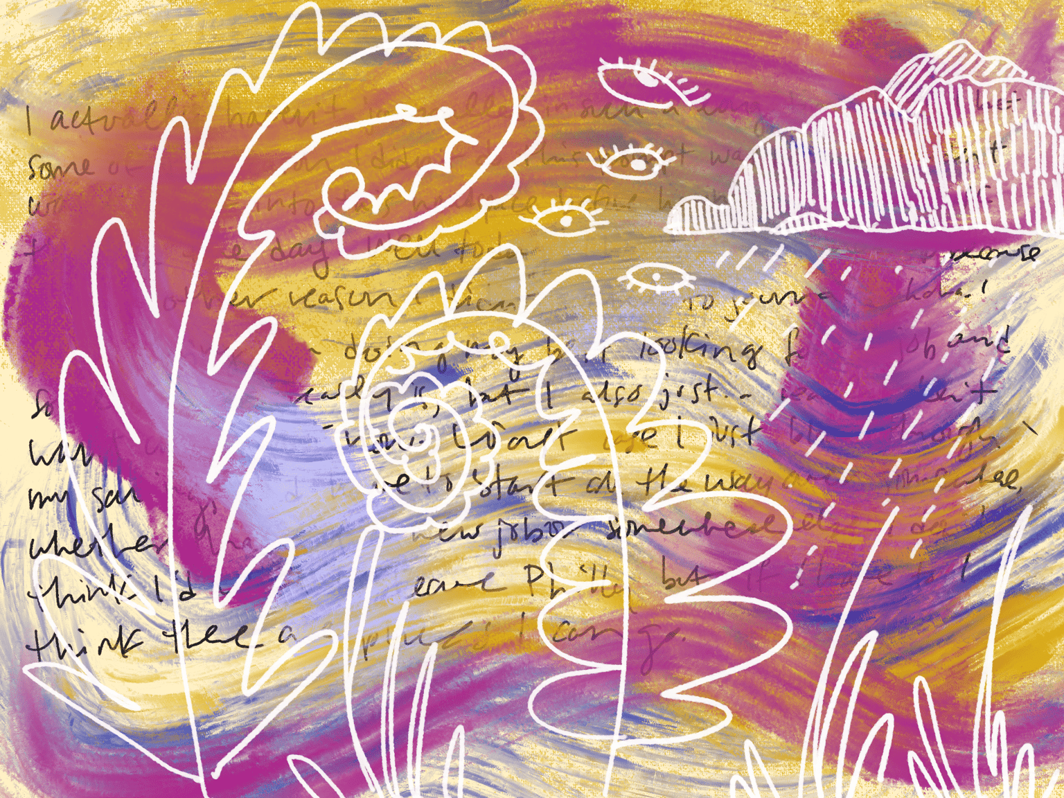Some pages from a week of art journaling - image 4 - student project