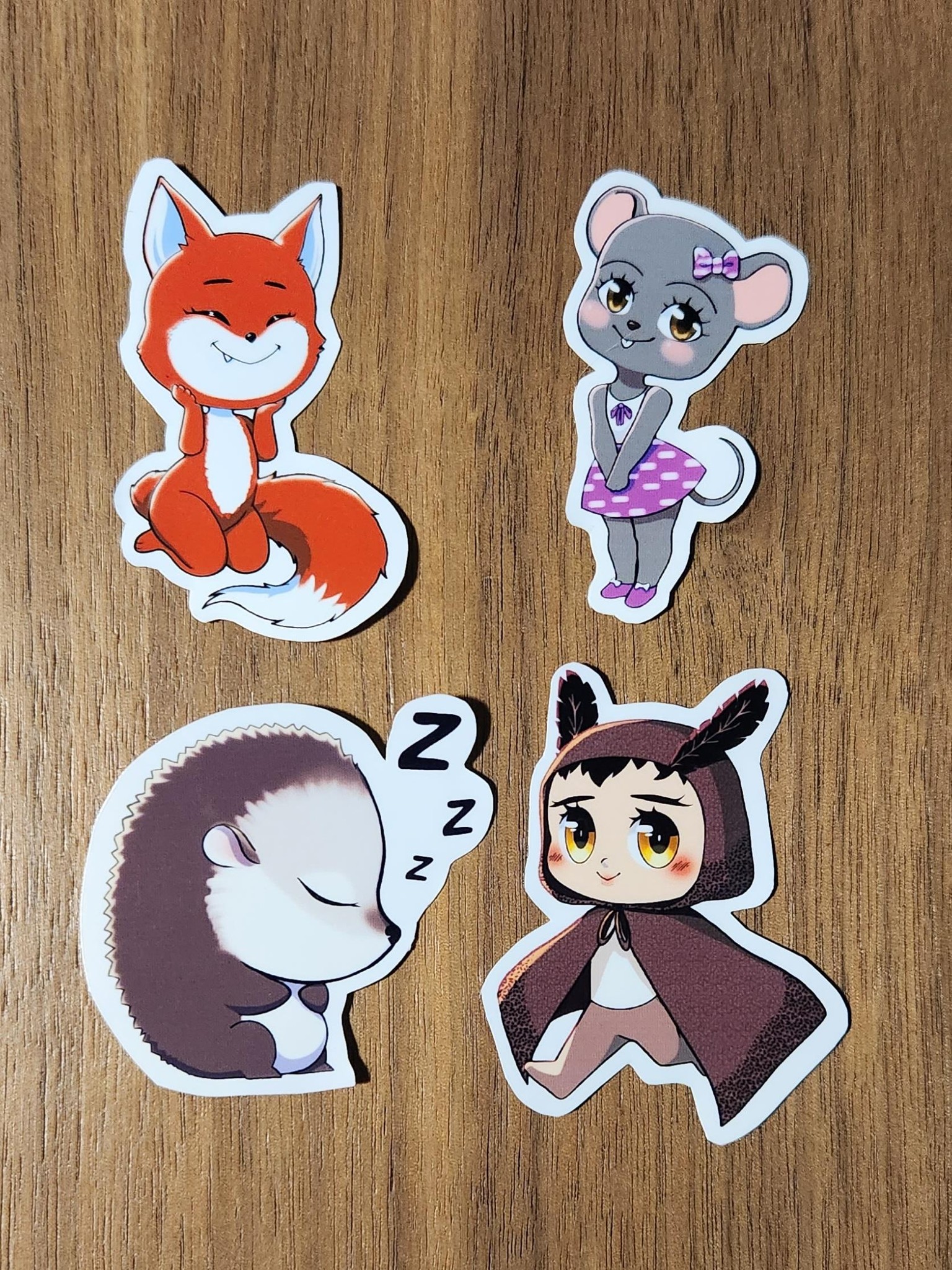4 Woodland Creatures - image 1 - student project