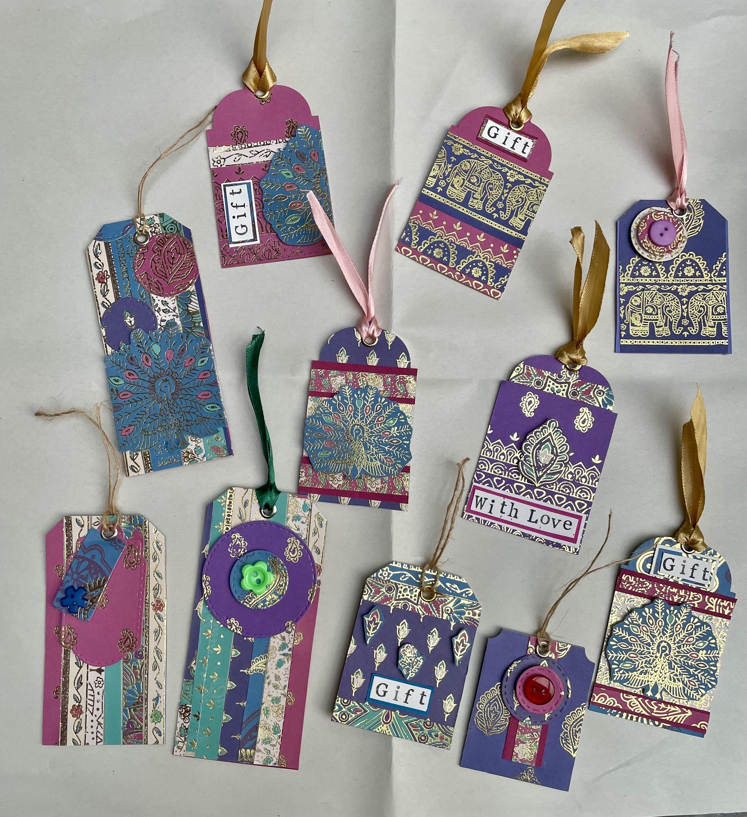 cards and tags from one paper pack - image 2 - student project