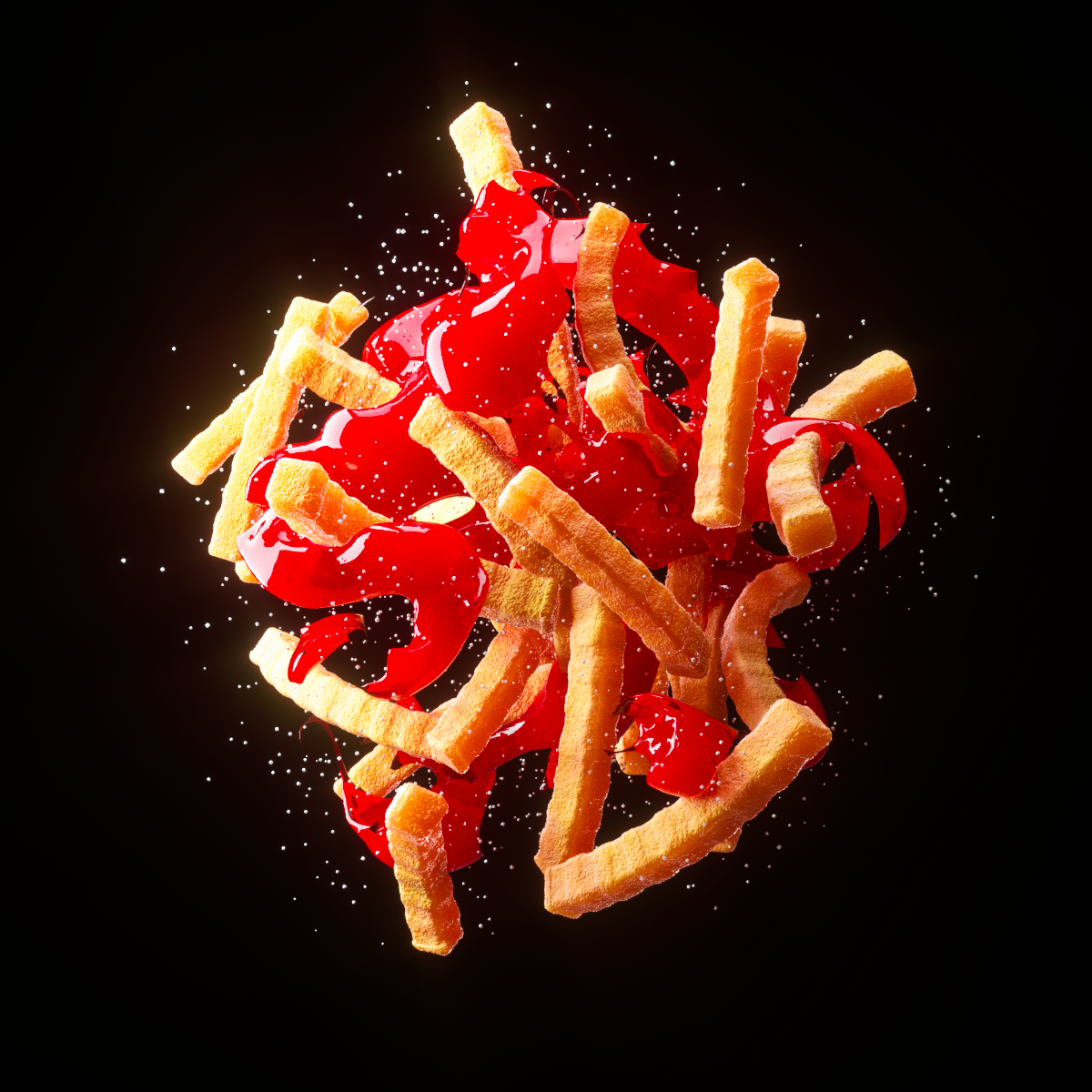 Octane French Fries - image 2 - student project